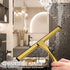 Stainless Steel Shower Squeegee for Glass Door, 10 Inch Clear with 3 Adhesive Hooks for Bathroom