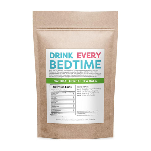 14 Days Bedtime Cleanse: Detox Skinny Herb Tea, 100% Natural Effective Detox and Support