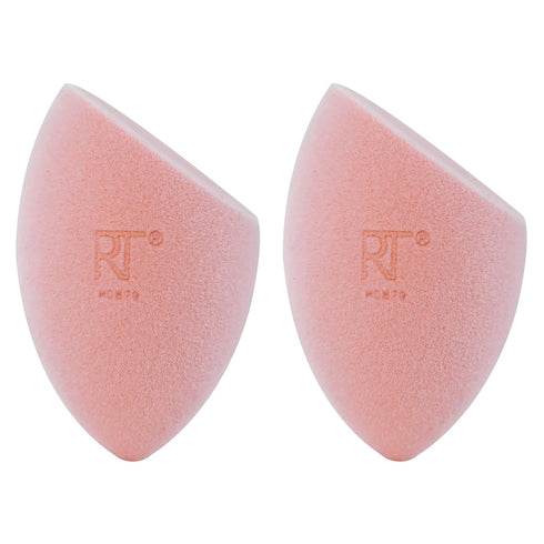 Real Techniques Miracle Powder Sponge, Makeup Blending Sponge for Powder Products, 2 Count