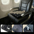 Petixol Inflatable Seat Cushion for Airplane TravelPress-to-Inflate Without Pump,Decompression Cushion, Portable