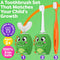 Kids Toothbrushes U Shape, Kids Automatic Toothbrush, Toddler Toothbrush U Shaped, U Toothbrush Kids, Auto Toothbrush, Rechargeable Electric Brush Age 2+, Children's Toothbrush (Dinosaur)
