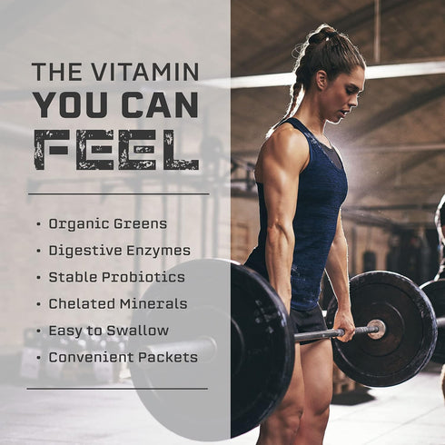 Myogenix Myovite Multivitamins for Athletes, High Performance Daily Vitamins, 44 Packets/Box