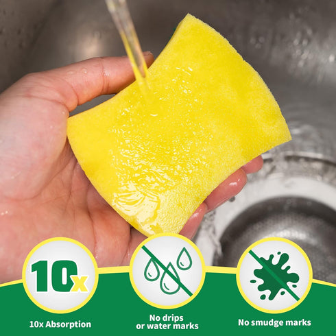 Heavy Duty Scrub Sponges, 24 Pack, Double-side Design, Long-lasting Kitchen Sponges