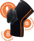 Pack 1 NeoAlly - Medical-Grade Knee Compression Sleeve, Power Lifting Knee Sleeves with Secure-Fit for Crossfit Knee