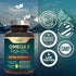 Triple Strength Omega 3 Fish Oil 2400 mg Supplement, Nature's Omega-3 for Brain & Heart Health - 180 Softgels