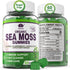 Sea Moss Gummies, Irish Sea Moss Supplement for Adults & Kids, Vegan with Organic Bladderwrack & Burdock Root