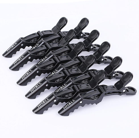 HH&LL Hair Clips for Women – Professional Quality Alligator Styling Sectioning Clips – Wide Teeth & Double-Hinged