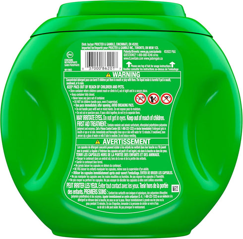 Gain Flings Laundry Detergent Soap Pacs, HE Compatible, 42 Count, Long Lasting Blissful Breeze Scent