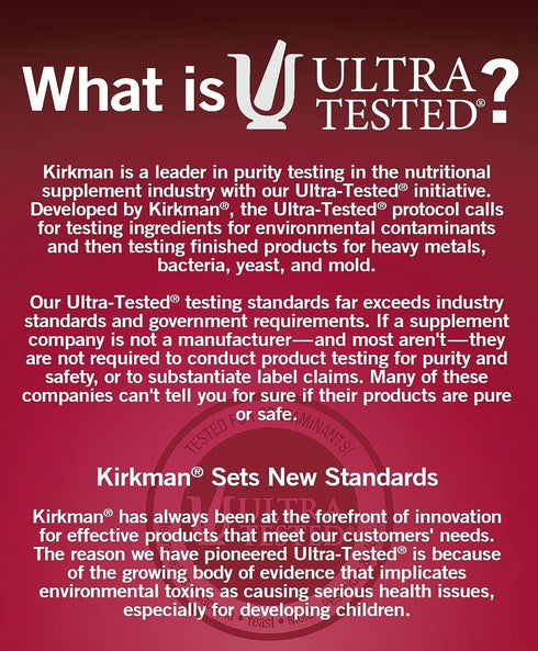 Kirkman Buffered Vitamin C Powder - 7 oz - Potent Antioxidant for Immune Health - Hypoallergenic
