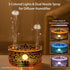 Paxeer Humidifier,300ml 4 3 Flame Fire Essential Oil Diffuser Aromatherapy Diffuser with Remote Control, Auto Shut-Off