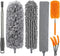 Dusters for Cleaning High Ceiling Fans, Newliton Microfiber Duster with 30-100" Long Handle for Home Use