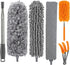 Dusters for Cleaning High Ceiling Fans, Newliton Microfiber Duster with 30-100" Long Handle for Home Use