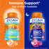 Immune Gummy 70 Count Zicam Daily Support, Supplement, Zinc, Vitamin C and Vitamin D, Citrus Strawberry Flavor