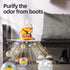MicCai 99% Set Orange & Vanilla Odor Eliminating Candles for Home Scented, Eliminates of Pet, Smoke, Food and Other
