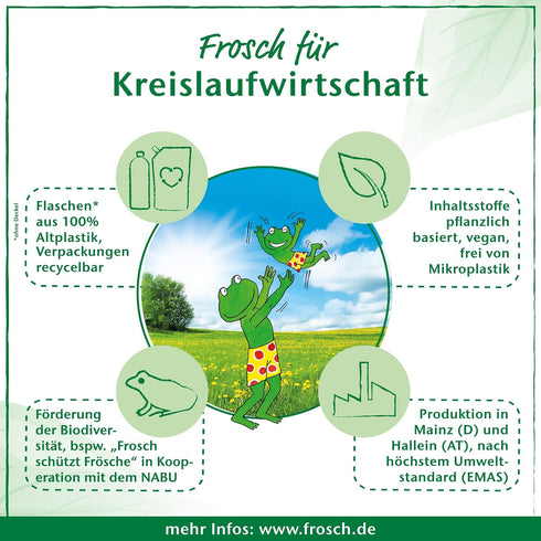 Frosch Aloe Vera Dishwashing Liquid, 500ml