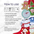 SpaLife Christmas Stocking Stuffer Facial Masks 12-Pack for Hydrating and Refreshing Skin