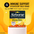 Immune 10ct 1000mg Airborne Support Effervescent Tablets, Zesty Orange Flavor - with Vitamin C + Vitamins A, D, E