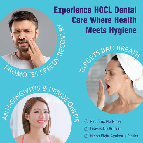Professional Grade Mouthwash, Alcohol-Free Oral Care for Bad Breath, 8 Oz, Dentist Recommended