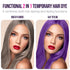 Temporary Hair Color Wax Dye - Natural Hair Wax Color for Kids (Purple, 120g) - Halloween Cosplay Party