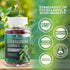 Ashwagandha Gummies for Women & Men, 3000mg Equivalent, Vegan, Non-GMO, Gluten-Free, 60 Gummies for Antioxidant Support