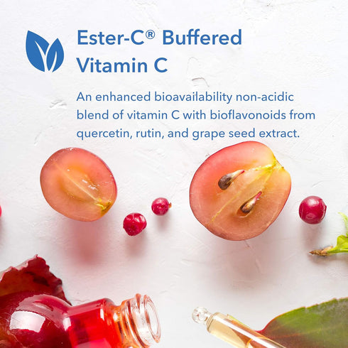 Allergy Research Group Esterol Ester-C - Vitamin C 1350mg Supplement, Immune Support, 100 Vegan Capsules