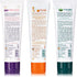 Pack 4 oz (Pack 3) Himalaya Botanique Kids Toothpaste with Xylitol, Variety of Bubble Gum, Orange & Cool Mint