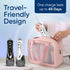 Water Dental Flosser Cordless for Teeth with Tongue Brush, 7 Nozzles, Portable Oral Irrigator, 3 Cleaning Modes