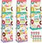 VGOODALL 24PCS Donut Party Favor Bags, Paper Gift Bags with Stickers for Kids Birthday Party Goodie Bags
