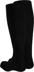 Truform 1934BL-S Compression Socks (20-30 mmHg, Men's Gym Socks, Knee High, Black, Small)
