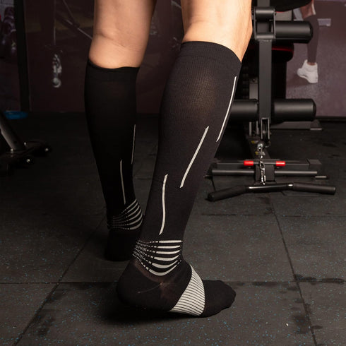 Protection1 20-30 mmhg NEENCA Compression Socks, Medical Athletic Calf Socks for Injury Recovery & Pain Relief, Sports