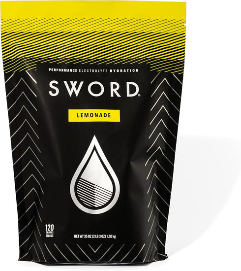 SWORD Performance Electrolyte Powder, Carbohydrate Energy Drink Mix, 30 Servings, Gluten-Free