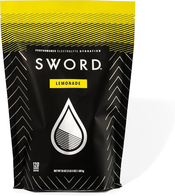 SWORD Performance Electrolyte Powder, Carbohydrate Energy Drink Mix, 30 Servings, Gluten-Free