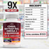 COQ10 200mg Red Yeast Rice 3000mg - Omega 3-6-9 3000mg, Magnesium Complex 500mg, Niacin, Zinc, Vitamin K2 D3 - Heart