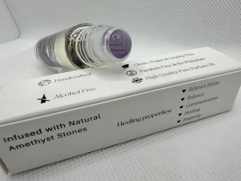 Luxury Fragrance Oil Infused with Pheromones - Roll On EDP Perfume Oil for Women