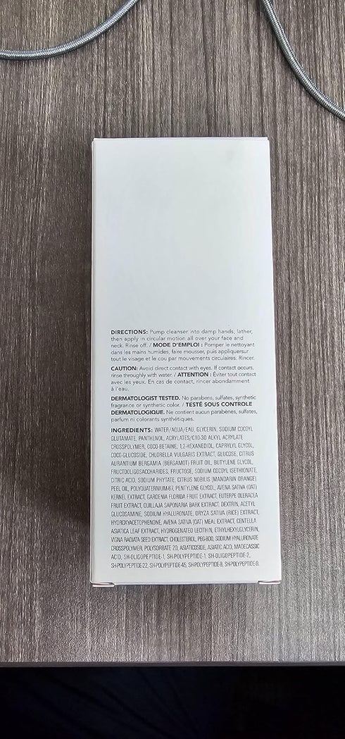 Saturday Skin Hydrating Gentle Facial Gel Cleanser, Korean Skin Care, Makeup Remover for Sensitive Skin with