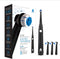 Pursonic Rotary Toothbrush, USB Rechargeable Electric Toothbrush with 3 Brush Heads and 8,800 Oscillations/Minute