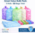 YoYoRain-(55-60) Bag-22Mic 38" 58",Perfect Kitchen(50Bags). Gallon Colorful Trash Bag Large Garbage x