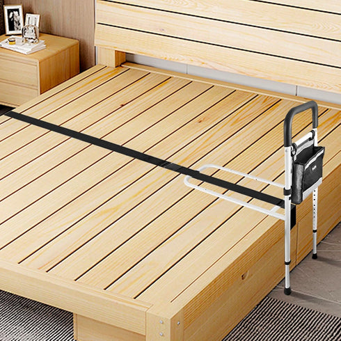 PidmFoy Bed Rails for Elderly Adults Safety, Height Adjustable Bed Cane, Bed Assist Rails for Seniors with Support