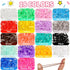 YGDZ Elastic Hair Bands 1500pcs Rubber Bands 80pcs Cotton Toddler Hair Ties Colorful Holders