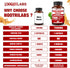 Korean Red Panax Ginseng 7500mg with Ginkgo Biloba & Ashwagandha - Energy, Memory & Immune Support Supplement - 90