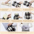 Toxin 2L 130cm Hot Water Bag, Hot Water Bottle wtih Cover, Rubber Warm Hot Water Bottles Pouch with Long Soft Waist