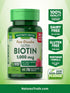 Nature's Truth Ultra Biotin 5000mcg, 78 Fast Dissolve Tablets for Hair, Skin & Nails, Natural Berry Flavor