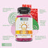 Zhou Nutrition Vitamin D3 K2 Gummies - 5000 IU D3 & 90 mcg K2 for Bone & Heart Health, 60 Count