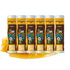 LIP BALM Mongo Kiss 6-Pack (6 tubes) Vanilla Honey by Eco Lips, 100% Organic Beeswax & Cocoa Butter