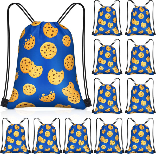 Yiyiring 16 Pcs Cookies Drawstring Gift Bags Cookies Party Favor Bags for Chocolate