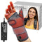 Wrist Thumb Brace Heating Pad for Arthritis and Carpal Tunnel Relief, Heated Wrap for Sprains, Left Right Hand