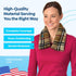 Microwavable Heating Pads by SunnyBay, Moist Heated Neck and Shoulder Wrap, 2.5 lbs, 26x5 Inches, London