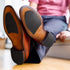 Black Non-Slip Shoe Pads, Anti-Skid Shoe Treads for Men's & Women's Heels or Boots, 5 Large Self-Adhesive Heel Pads