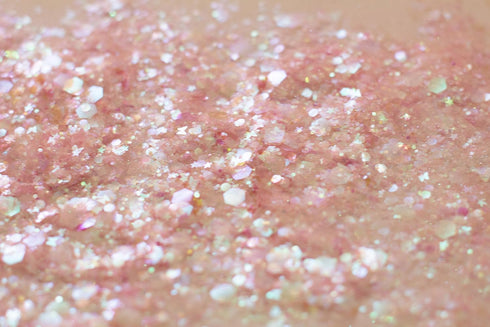 KARIZMA Iridescent Glitter, 10g Chunky Face, Hair, Eye, and Body Cosmetic Makeup, Rave Festival Accessories