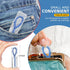 Dental Floss Threader, Deep Clean Floss for Braces, Bridges, Implants, 50 Count (Pack of 6)